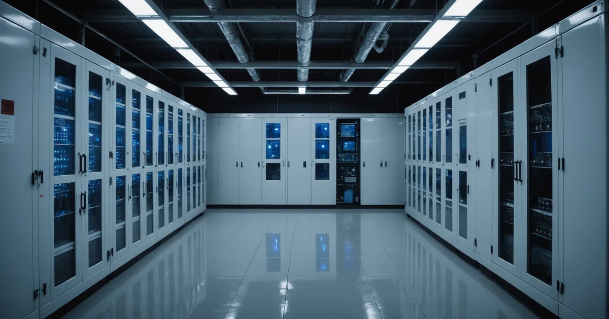 Industrial facility electrical switchgear and high-voltage equipment