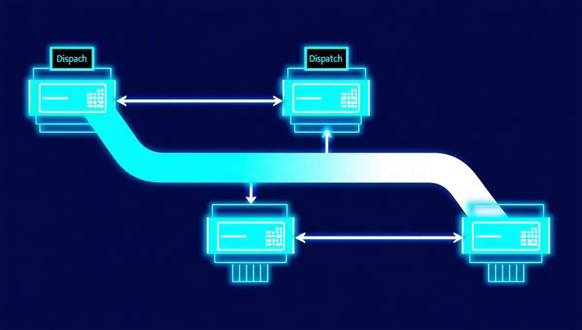 Voltpathio platform architecture: data ingestion layers flowing into ML forecast engine and dispatch layer